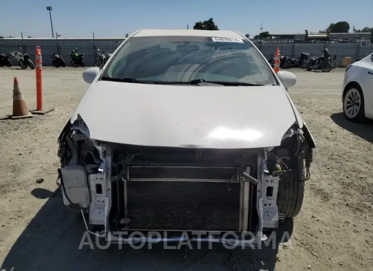 TOYOTA PRIUS 2015 vin JTDKN3DU2F1919252 from auto auction Copart