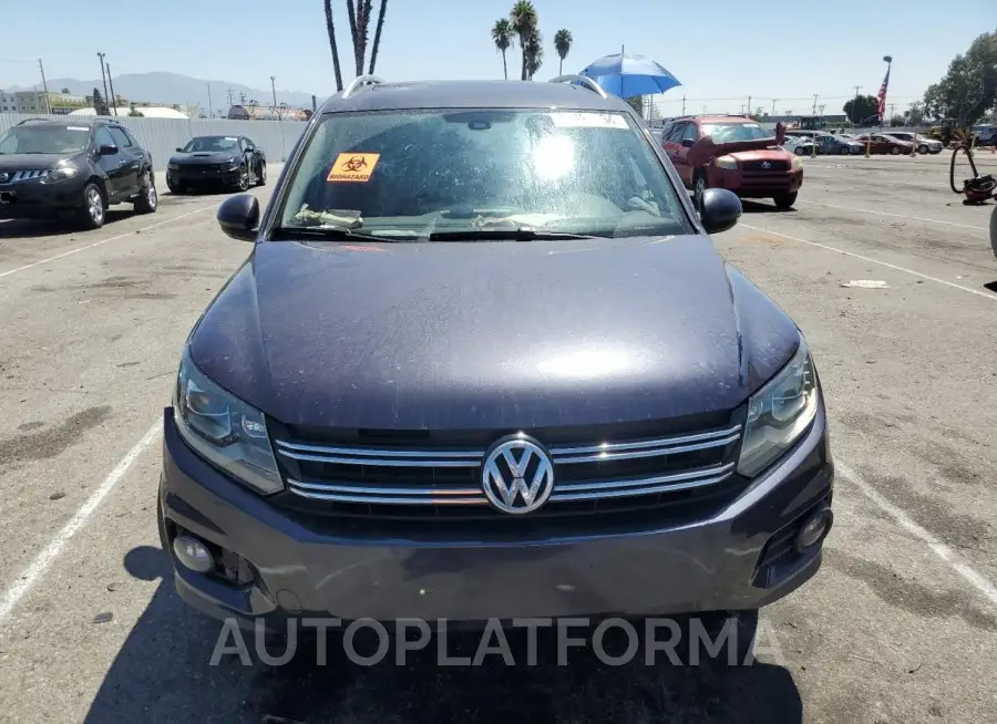 VOLKSWAGEN TIGUAN S 2016 vin WVGAV7AX8GW580854 from auto auction Copart