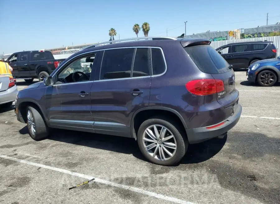 VOLKSWAGEN TIGUAN S 2016 vin WVGAV7AX8GW580854 from auto auction Copart