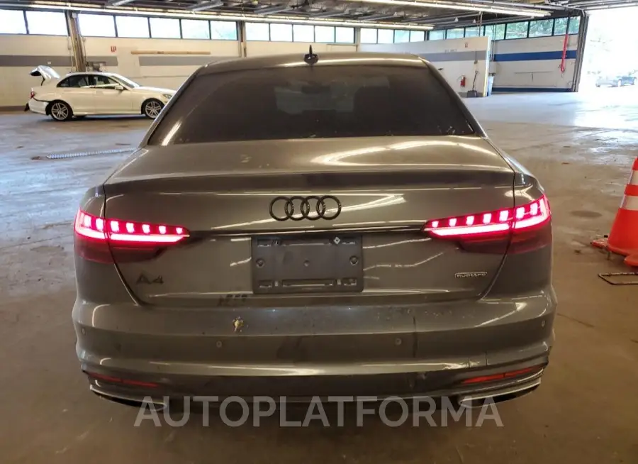 AUDI A4 PREMIUM 2022 vin WAUEAAF40NN007198 from auto auction Copart