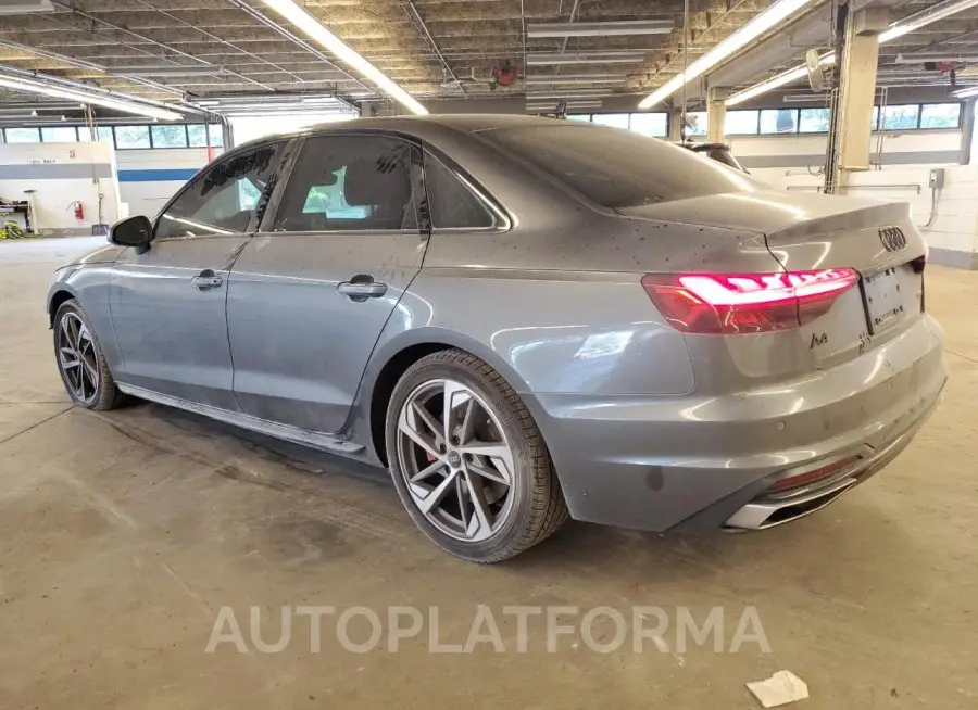 AUDI A4 PREMIUM 2022 vin WAUEAAF40NN007198 from auto auction Copart