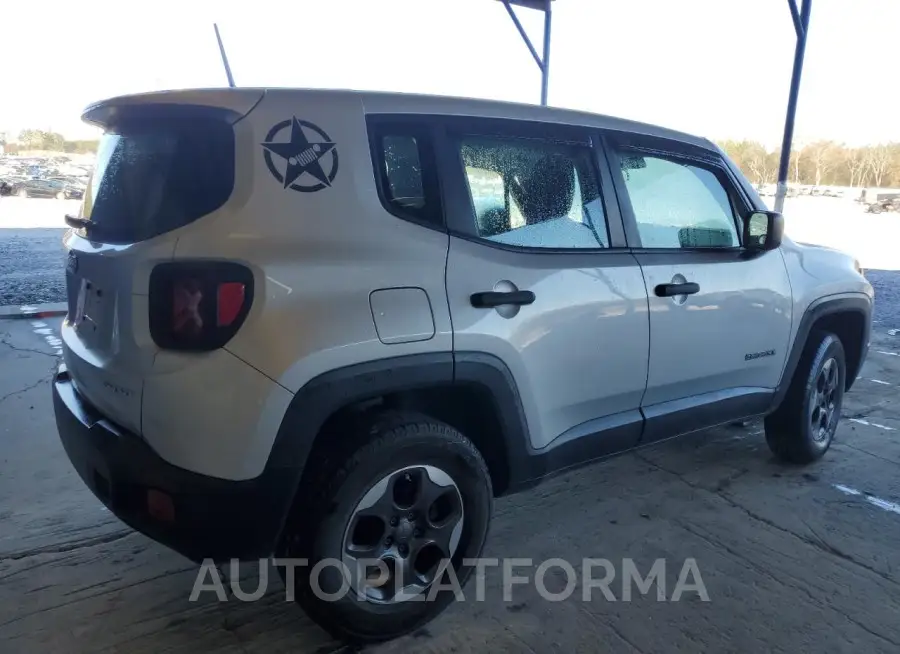 JEEP RENEGADE S 2015 vin ZACCJAAT9FPB30919 from auto auction Copart