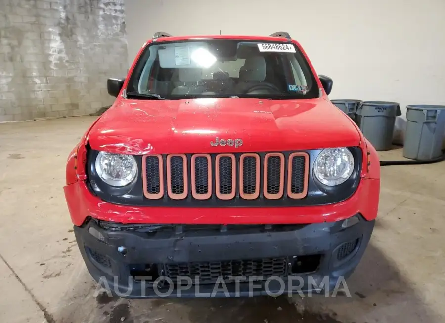 JEEP RENEGADE S 2018 vin ZACCJBAB4JPJ48165 from auto auction Copart