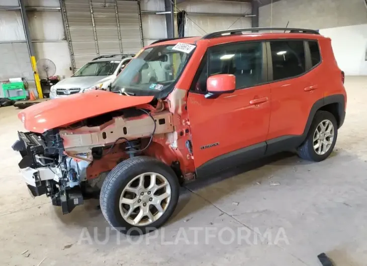 JEEP RENEGADE L 2017 vin ZACCJBBB1HPF99274 from auto auction Copart