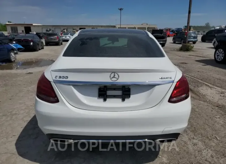 MERCEDES-BENZ C 300 4MAT 2016 vin 55SWF4KB8GU109041 from auto auction Copart