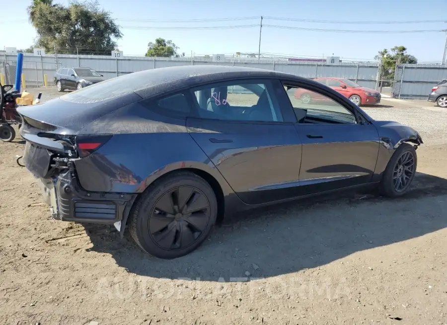 TESLA MODEL 3 2024 vin 5YJ3E1EB2RF739366 from auto auction Copart