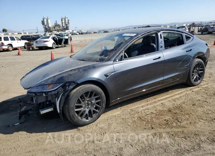 TESLA MODEL 3 2024 vin 5YJ3E1EB2RF739366 from auto auction Copart