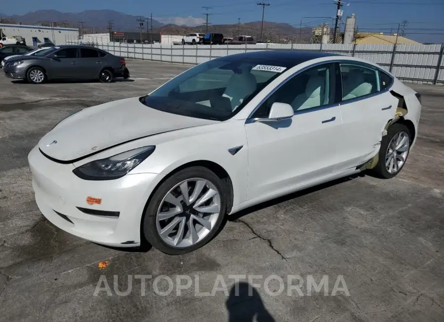 TESLA MODEL 3 2020 vin 5YJ3E1EB4LF622931 from auto auction Copart