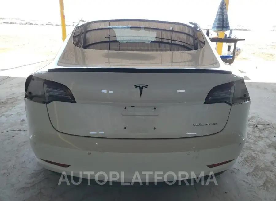 TESLA MODEL 3 2018 vin 5YJ3E1EB7JF092497 from auto auction Copart