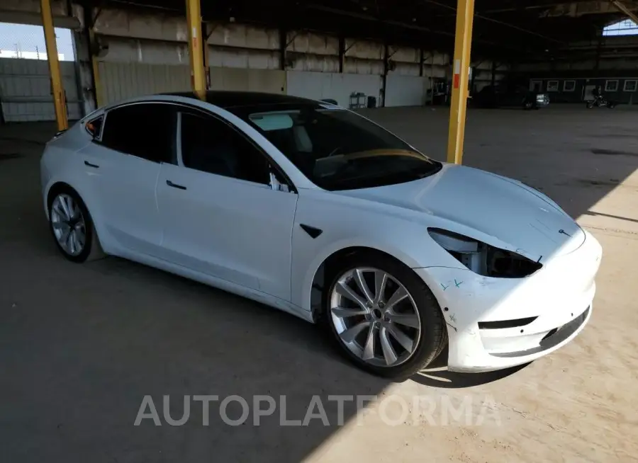 TESLA MODEL 3 2018 vin 5YJ3E1EB7JF092497 from auto auction Copart