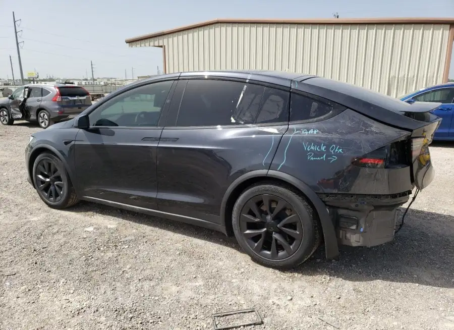 TESLA MODEL X 2024 vin 7SAXCDE50RF440156 from auto auction Copart