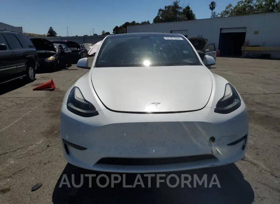 TESLA MODEL Y 2022 vin 7SAYGAEE2NF556296 from auto auction Copart