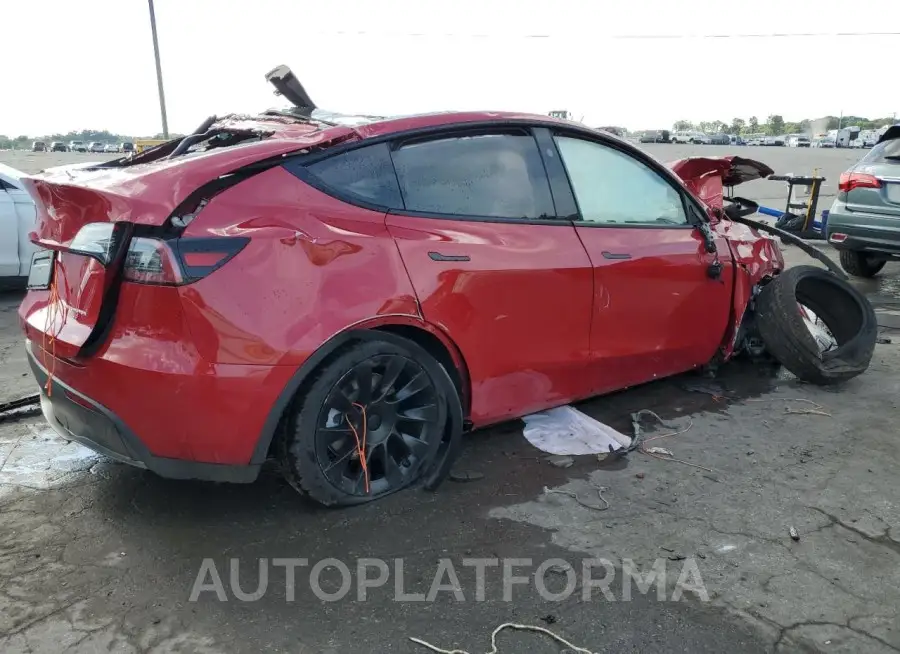 TESLA MODEL Y 2023 vin 7SAYGAEE2PF808115 from auto auction Copart