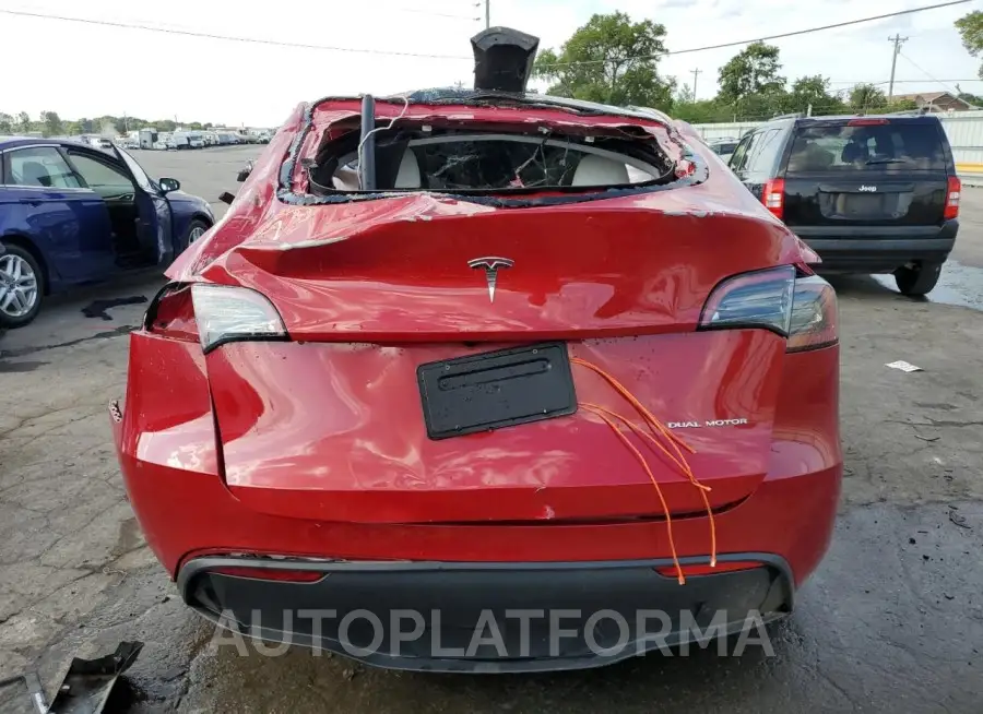 TESLA MODEL Y 2023 vin 7SAYGAEE2PF808115 from auto auction Copart