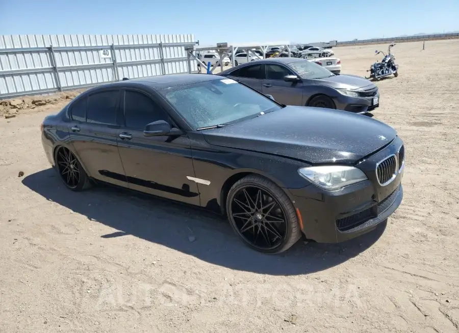 BMW 740 I 2015 vin WBAYA6C58FD827009 from auto auction Copart