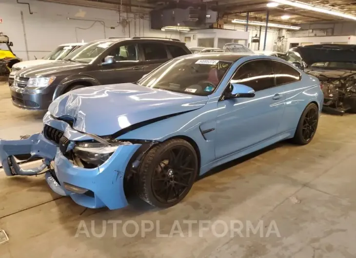 BMW M4 2018 vin WBS4Y9C56JAC86367 from auto auction Copart