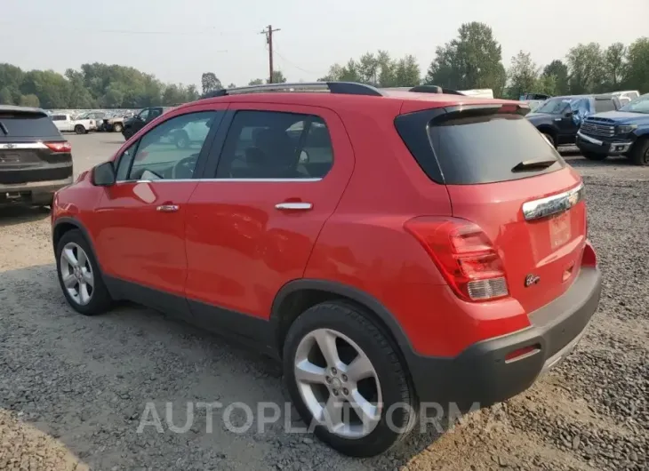 CHEVROLET TRAX LTZ 2015 vin 3GNCJNSB0FL237452 from auto auction Copart