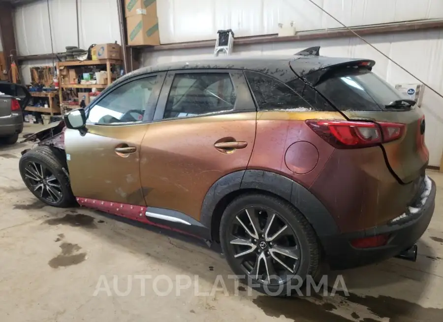 MAZDA CX-3 GRAND 2016 vin JM1DKBD79G0111820 from auto auction Copart