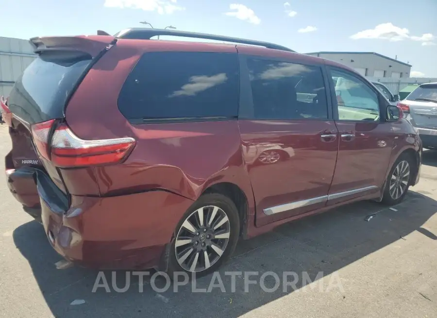 TOYOTA SIENNA XLE 2020 vin 5TDDZ3DC2LS233375 from auto auction Copart