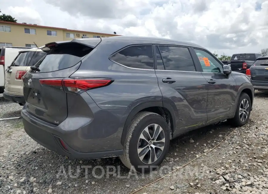 TOYOTA HIGHLANDER 2023 vin 5TDKDRAH0PS514038 from auto auction Copart