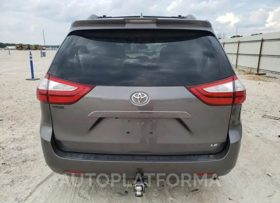 TOYOTA SIENNA LE 2018 vin 5TDKZ3DC3JS963039 from auto auction Copart