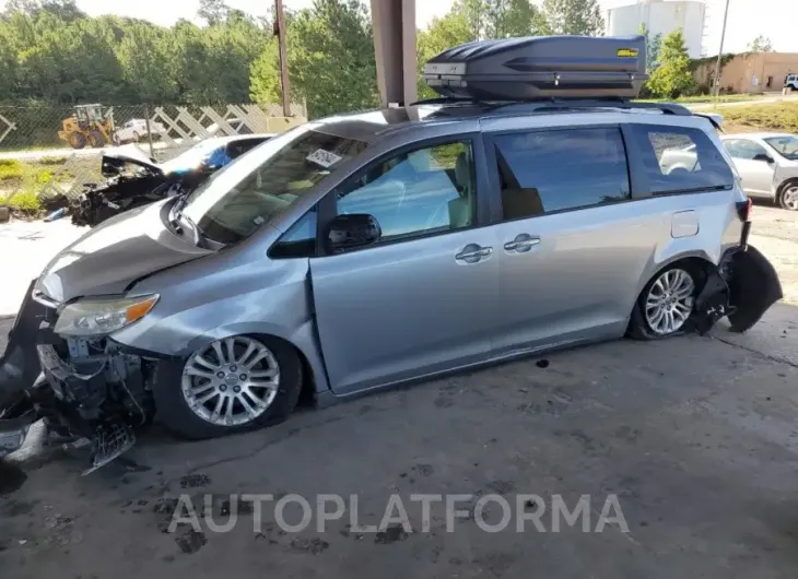 TOYOTA SIENNA XLE 2016 vin 5TDYK3DC9GS718639 from auto auction Copart