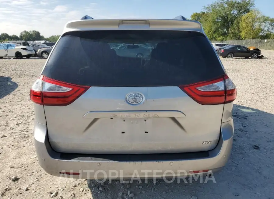 TOYOTA SIENNA XLE 2017 vin 5TDYZ3DC7HS769666 from auto auction Copart