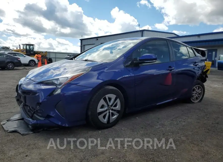 TOYOTA PRIUS 2018 vin JTDKBRFUXJ3581055 from auto auction Copart