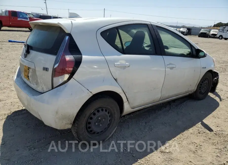 TOYOTA Prius c 2016 vin JTDKDTB3XG1127252 from auto auction Copart