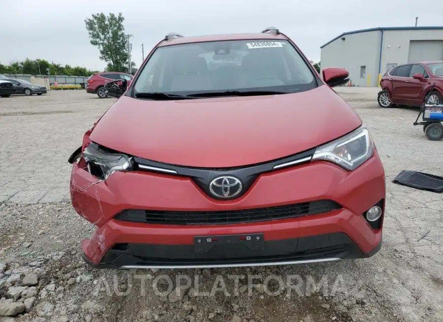 TOYOTA RAV4 XLE 2017 vin JTMRFREV2HJ116112 from auto auction Copart