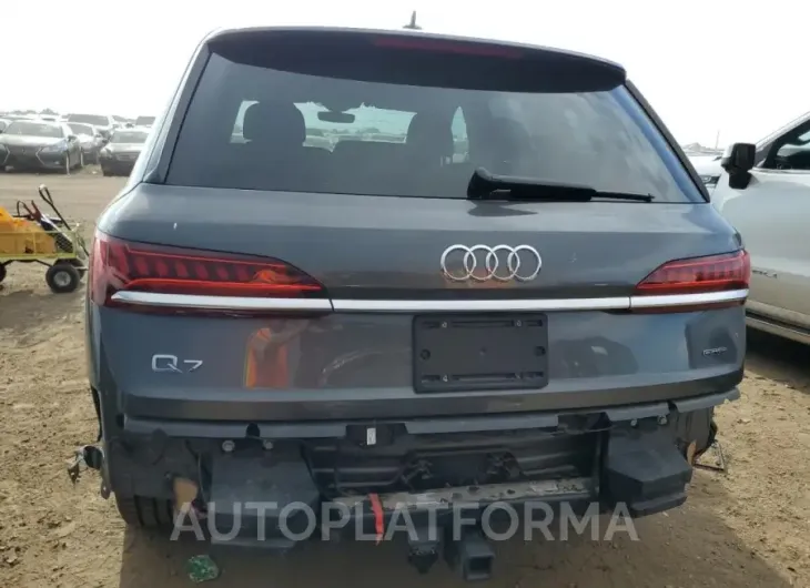 AUDI Q7 PREMIUM 2020 vin WA1LXAF75LD004331 from auto auction Copart