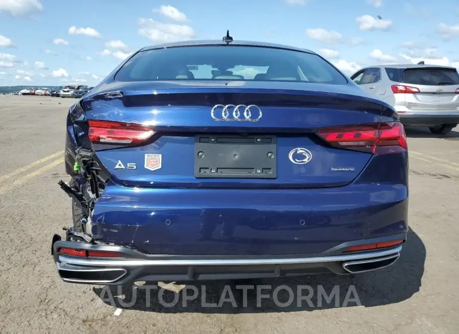 AUDI A5 PREMIUM 2022 vin WAUABCF50NA011789 from auto auction Copart