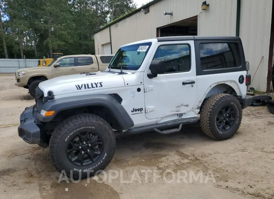 JEEP WRANGLER S 2021 vin 1C4HJXAG5MW631589 from auto auction Copart