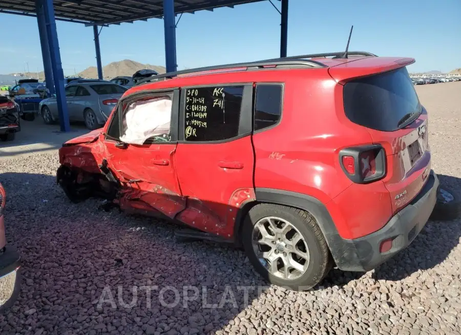 JEEP RENEGADE L 2018 vin ZACCJBBB1JPH59529 from auto auction Copart