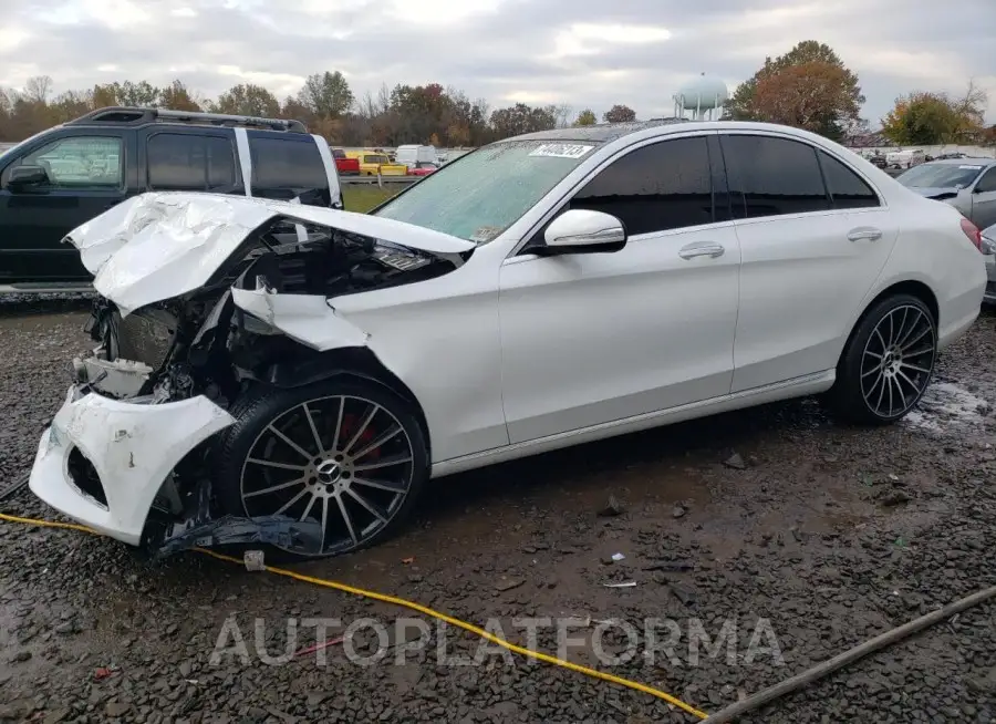 MERCEDES-BENZ C 300 4MAT 2015 vin 55SWF4KB7FU030362 from auto auction Copart