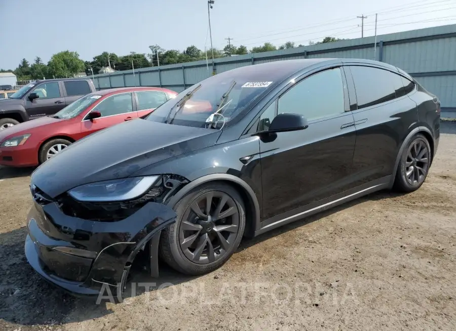 TESLA MODEL X 2023 vin 7SAXCAE59PF429684 from auto auction Copart