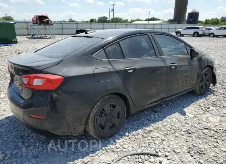 CHEVROLET CRUZE LS 2017 vin 1G1BC5SM0H7254655 from auto auction Copart