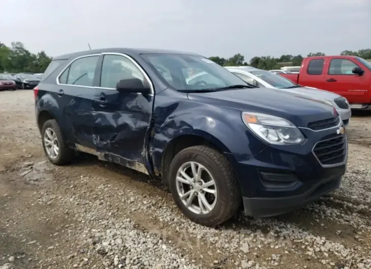 CHEVROLET EQUINOX LS 2017 vin 2GNFLEEK3H6182392 from auto auction Copart