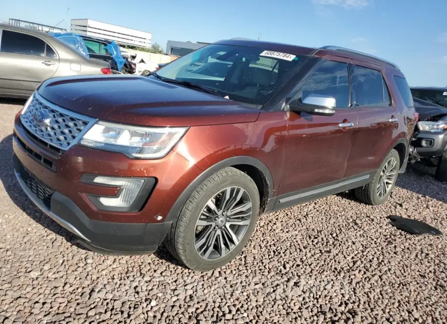 FORD EXPLORER P 2016 vin 1FM5K8HT3GGC72214 from auto auction Copart