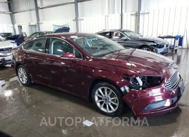 FORD FUSION SE 2017 vin 3FA6P0HD0HR416497 from auto auction Copart