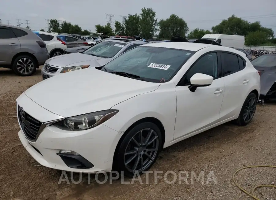 MAZDA 3 Sport 2016 vin JM1BM1J74G1287829 from auto auction Copart