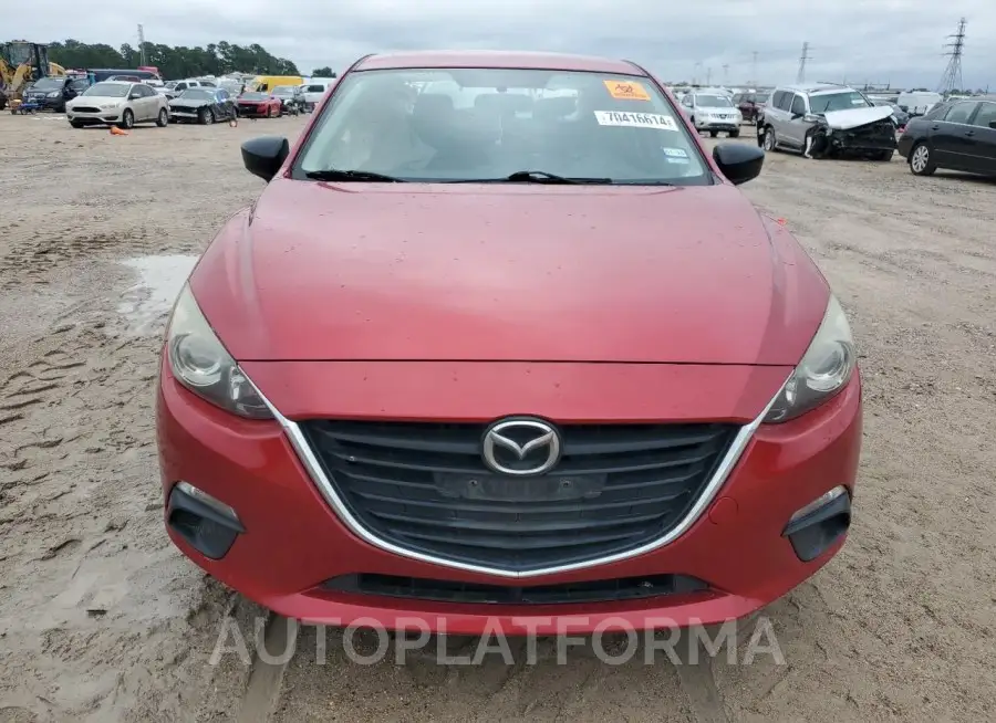 MAZDA 3 SV 2015 vin JM1BM1T74F1231191 from auto auction Copart