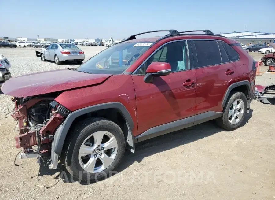 TOYOTA RAV4 XLE 2020 vin 2T3W1RFV7LW075549 from auto auction Copart