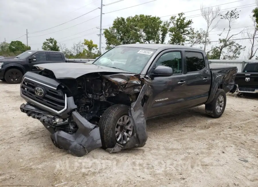 TOYOTA TACOMA DOU 2019 vin 3TMAZ5CN6KM094822 from auto auction Copart