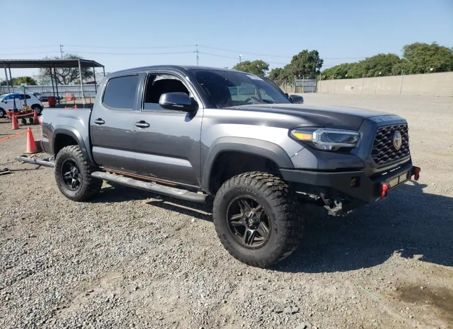 TOYOTA TACOMA DOU 2021 vin 3TMCZ5AN1MM449216 from auto auction Copart