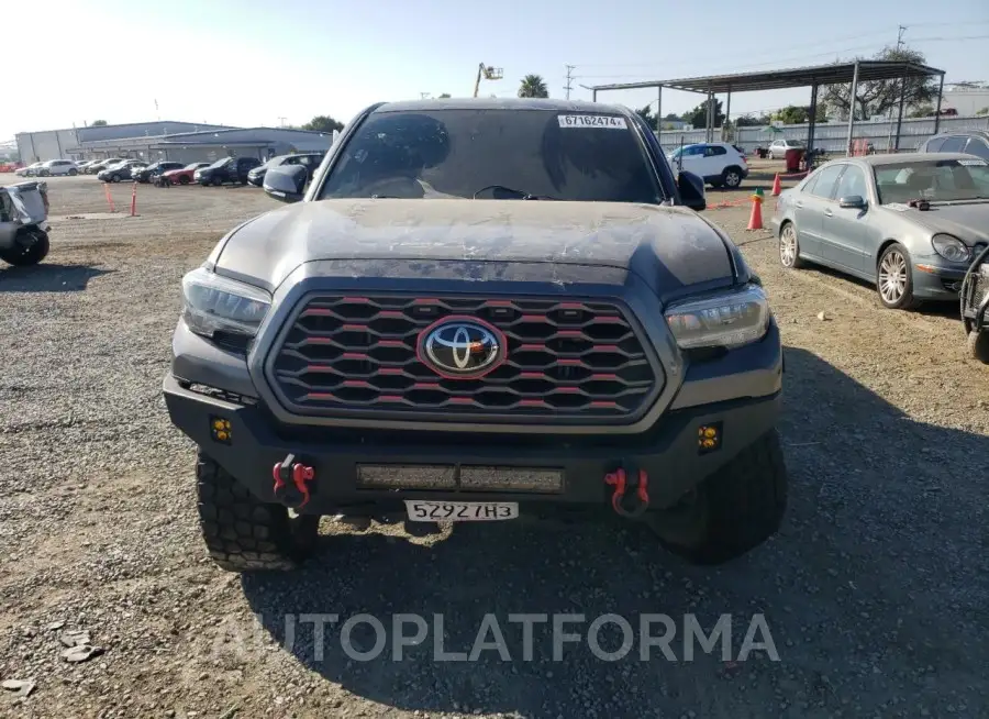 TOYOTA TACOMA DOU 2021 vin 3TMCZ5AN1MM449216 from auto auction Copart