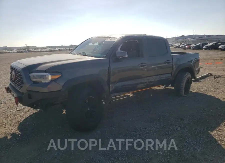 TOYOTA TACOMA DOU 2021 vin 3TMCZ5AN1MM449216 from auto auction Copart