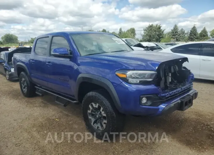 TOYOTA TACOMA DOU 2022 vin 3TMCZ5AN2NM459920 from auto auction Copart