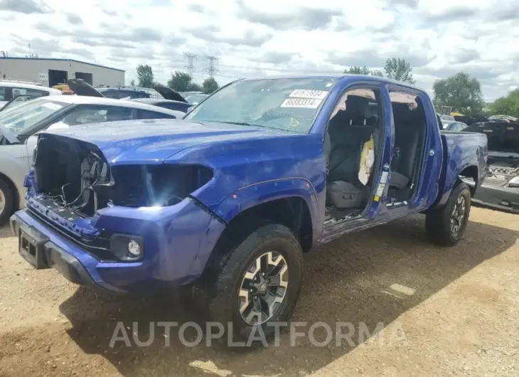 TOYOTA TACOMA DOU 2022 vin 3TMCZ5AN2NM459920 from auto auction Copart