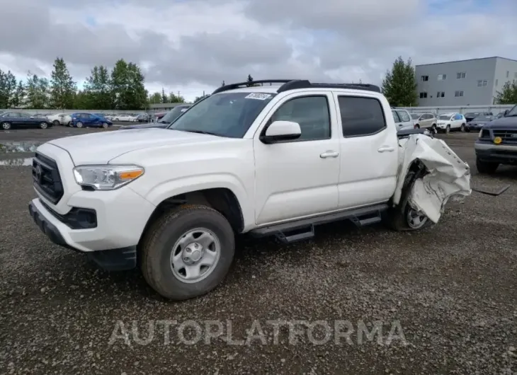 TOYOTA TACOMA DOU 2022 vin 3TMCZ5AN8NM524494 from auto auction Copart